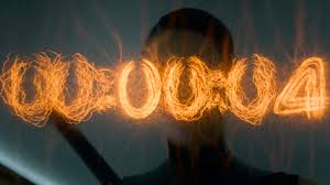 3 Body Problem — the Sophon countdown appearing in a physicist's field of vision
